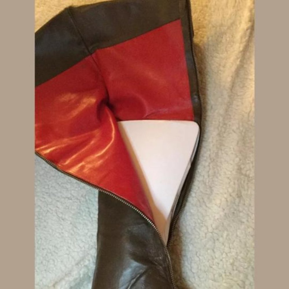 Charles Jourdan Blossom Over-the-Knee Boot Size 8M - Picture 3 of 5